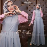 GAMIS MODERN ORNELA GAMIS MAXI GAUN PESTA MUSLIM #HIJAB MASA KINI