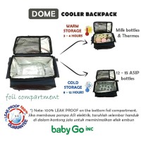 BABYGO INC DOME COOLER BACKPACK BABYGOINC BABY GO TAS ASI DIAPER