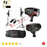 Murah !!! Paket Lampu Studio Mini Master 180 Godox Kits Komplit