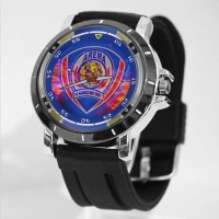 Jam Tangan Rubber Custom Pria dan Wanita Tema Arema FC Terbaru Art 01
