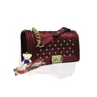TAS IMPORT JELLY MATTE CHANEL TOYBOY DIAMOND UK25 BW8040 FREE ACC