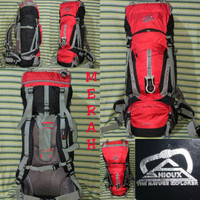 Keril Tas Gunung Carrier Sioux 100 Liter Merah Ori Not Rei Eiger Con