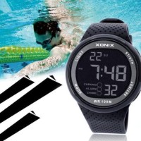 Xonix Jam Tangan Digital Diving Pria Waterproof 100M - Black