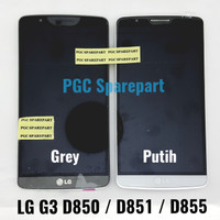 Original OEM LCD Touchscreen + Frame Fullset LG G3 - D850 D851 D855