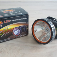 Senter Lampu Kepala Dony KL 169 HITAM MANIS/ANTI GORES 10 Watt