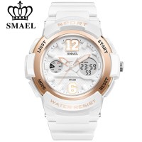 Smael Jam Tangan Wanita Merek Mewah Fashion Kasual QUARTZ Jam Tangan
