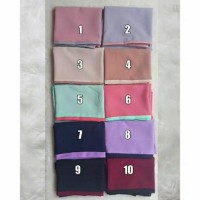 Paling Laku jilbab segi empat twotone instan