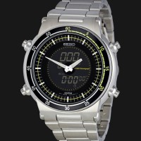 jam tangan pria Seiko Retro SNJ023 ( swiss army fossil bonia edifice )