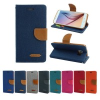 PROMO Canvas Oppo A33 Neo 7 Flip Cover Wallet Flip Case Casing