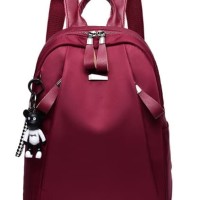 Tas Ransel Wanita Korea Style Import Murah RED MERAH HTI2226