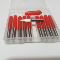 Mata Pahat Grafir Pisau Ukir Mini Tuner Carving Kayu Ukuran 3 Mm