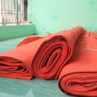 Karpet Buana Bekas Warna Merah untuk Lantai Panggung/Wedding/Event