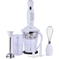 Black & Decker Hand Blender, Chopper & Ice Crusher Sb3240Bi - Putih