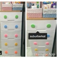 PROMO yosi_storid ORIGINAL !! PROMO BEST SELLER !! Lemari Plastik Laci