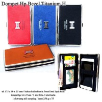 Termurah Dompet Murah Hp Bezel Titanium H - Hitam