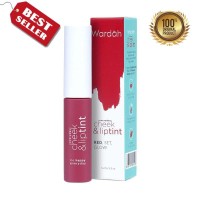 LIPTINT WARDAH LIPSTIK WARDAH PELEMBAB BIBIR WARDAH RED SET GLOW