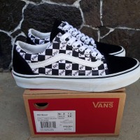 Sepatu Sneakers Pria Vans Old Skool Chill Vibes BW Premium Bnib
