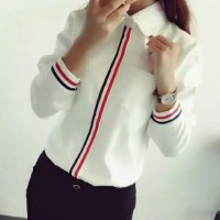 Hem kemeja baju wanita model korea best seller