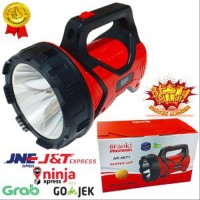Senter Aoki super besar AK 6671 dengan lampu LED tahan 18 Jam Murah
