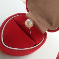 CINCIN EMAS PUTIH MUTIARA AIR LAUT ORIGINAL LOMBOK
