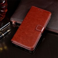 Flip Cover Premium Wallet Leather Cover Case Casing HP Oppo Realme U1