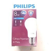 LAMPU PHILIPS 8 WATT LED / LED PHILIPS