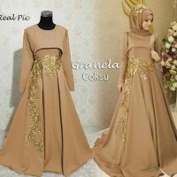 121031 GAMIS PESTA GRANELA COKSU FREE ONGKIR