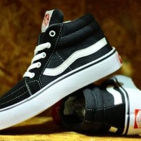 SEPATU ANAK VANS SK8 OLD SKOOL TINGGI CASUAL MADE IN VIETNAM IMPORT