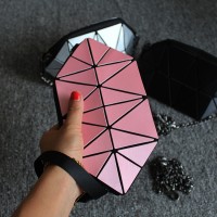 PromoTas Wanita Baru Fashion Geometris Rantai Tas Wanita Selempang
