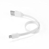 Vivan CM30 Plastic Pouch 30cm Micro USB Data Cable for Android White