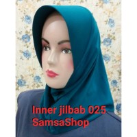 Inner Jilbab/Bergo Pendek/Jilbab Instan hijau tosca tua