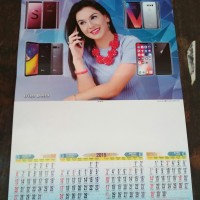kalender dinding artis hp 2019