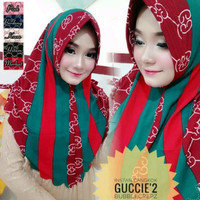 Instan Cangkok Gucci 2 | Jilbab Rumana Pita Laser