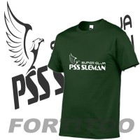 Baju Kaos Distro BCS BCSxPSS PSS Sleman Super Elja Hijau Pria Wanita