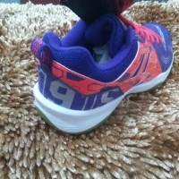 sepatu badminton kawasaki 0-70 purple