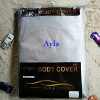 Ayla Body Cover Mobil / Mantel Penutup / Selimut Silver MURAH