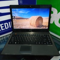 Laptop Acer 4741 core i5 M460 Ram 4Gb HDD 320Gb mulus normal murah