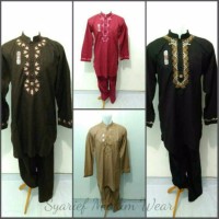 MODEL BARU Setelan Baju Koko Pakistan Jumbo Big Size Sollu High Quali