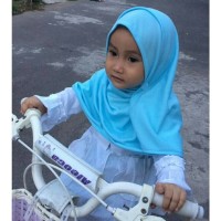 Promo pashmina instan anak size S & M - jilbab anak - kerudun