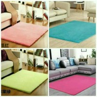 Jual Dekorasi rumah karpet bulu ukuran 150x100 bahan lembut Limited