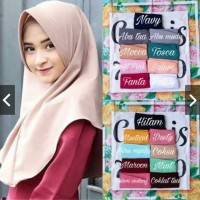 SIMPLE PET ANTEM KHIMAR JILBAB HIJAB SIMPEL KERUDUNG BERGO INSTAN