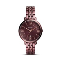 Jam Tangan Wanita Merk Fossil Original Type ES 4100 Baterai Ungu Jepan