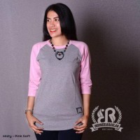 Limited KAOS RAGLAN ORIGINAL IDR INDONESIA RAGLAN LENGAN 3/4 UN