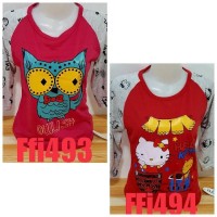 Best Seller Kaos raglan lengan panjang cewek remaja abg doraemon he