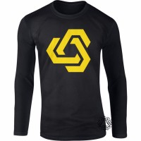 NEW kaos lengan panjang pria wanita raglan 3 4 long sleeve tshirt new