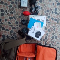 Canon EOS 1300D+Lensa kit+lensa 50mm+ransel kamera