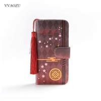 Agen Touken Ranbu Online Panjang Dompet Wanita PU Kulit Dompet
