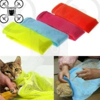 Tas Kantong Jaring Kucing Multifungsi Alat Cat Grooming Bag Mandi