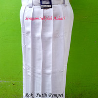 ROK PANJANG HITAM REMPEL SMP SMA SIZE S,M,L,XL