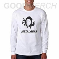 Paling keren Kaos Distro lengan panjang baju pria metalgear so MURAH